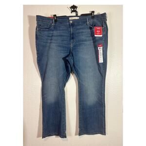 Levi Strauss Signature NWT Women's Size 26W Short Soft Stretch Bootcut Jeans